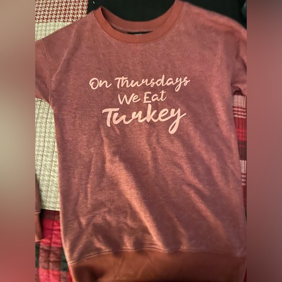 Kittenish Tops - Kittenish Fall Thanksgiving Sweatshirt